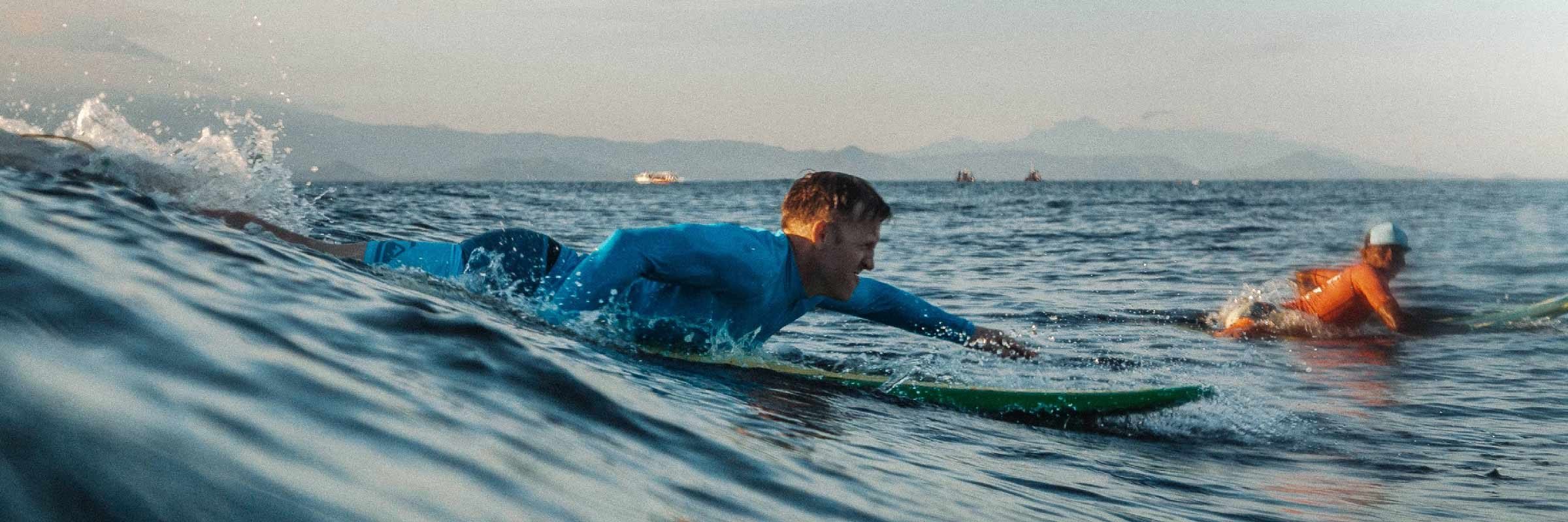 Beginner Surfer Nusa Lembongan Spot